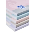 Zeszyt B5/96 Klejony Kratka Z Marginesem Oxford B-Light Pastel Różne Wzory