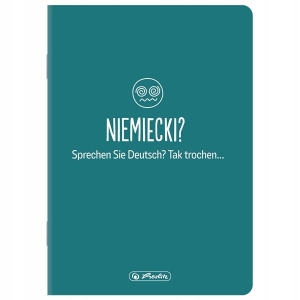 Zeszyt Przedmiotowy A5/60 Kratka Język Niemiecki Herlitz