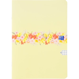 Zeszyt A5/60 Oxford Flowers Kratka Z Marginesem Różne Wzory 1 Sztuka