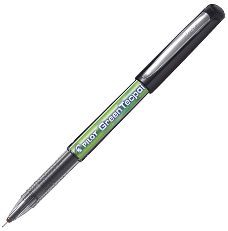Cienkopis Kulkowy Pilot GreenTec Point BG Czarny BX-GR5-B