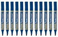 Marker Pentel N860 Ścięty Niebieski 12 Sztuk