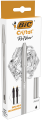 Długopis Bic Cristal Re'New Czarny 1 Długopis + 2 Wkłady