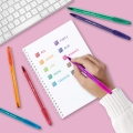 Długopis Paper-Mate Inkjoy 100 Cap 10 Sztuk Zestaw Wielokolorowy Na Blistrze 