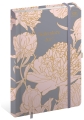 Kalendarz Książkowy 2027 A5 384 "Metallic Peony" Interdruk