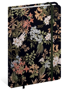 Kalendarz Książkowy 2027 B6 192 "Metallic Bloom" Interdruk