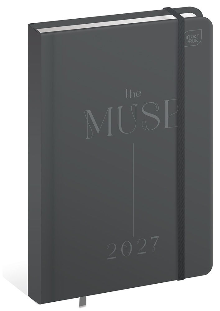 Kalendarz Książkowy 2027 B6 192 Mat+UV "Muse" Interdruk