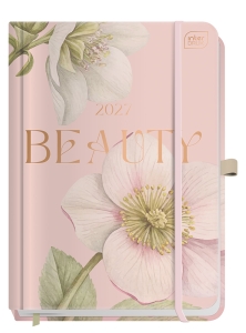 Kalendarz Książkowy 2027 Z Kieszonką A5 192 "Metallic Beauty Anemone" Interdruk