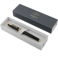 Pióro Wieczne Parker Meridian Czarne Stalówka F Pozłacana + Etui + Torebka