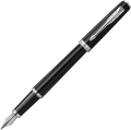 Pióro Wieczne Parker Meridian Czarne Matowe Stalówka F + Etui + Torebka