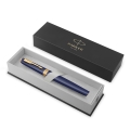 Pióro Wieczne Parker Meridian Niebieskie F Złote Elementy + Etui + Torebka