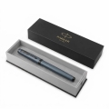 Pióro Wieczne Parker Meridian Niebieskie F Czarne Elementy + Etui + Torebka