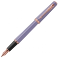Pióro Wieczne Parker Meridian Liliowe Stalówka F Rose Gold + Etui + Torebka