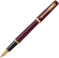 Pióro Wieczne Parker Meridian Czerwone  F Pozłacane + Etui + Torebka